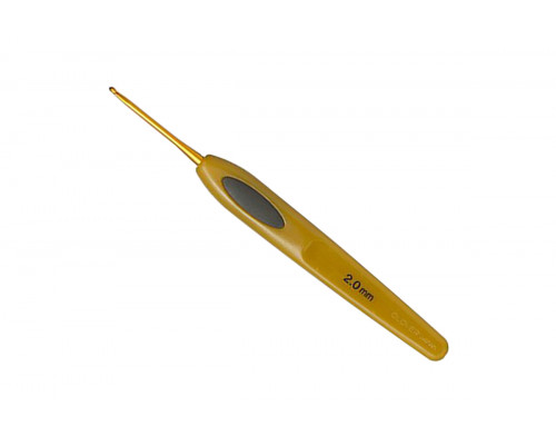 Крючок для вязания Clover – 2.0 мм Soft Touch 1001