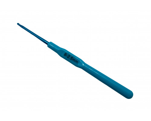 Крючок для вязания Star 2.5 мм с пластиковой ручкой