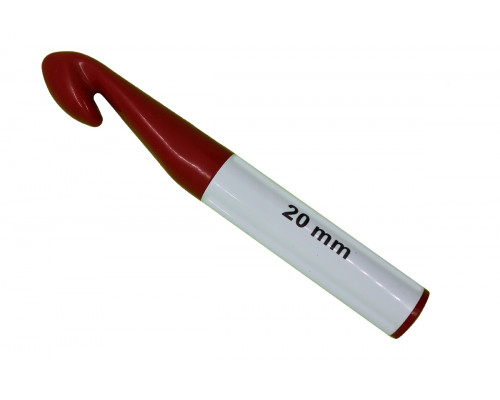 Крючок для вязания 20 мм пластиковый