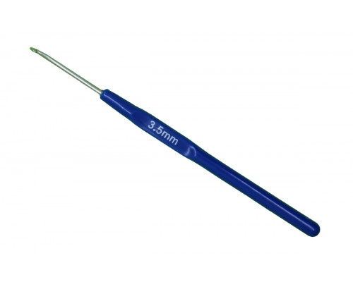 Крючок для вязания 3.5 мм с пластиковой ручкой
