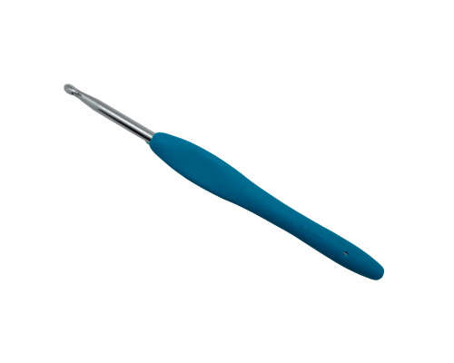 Крючок для вязания 4.5 мм с каучуковой ручкой