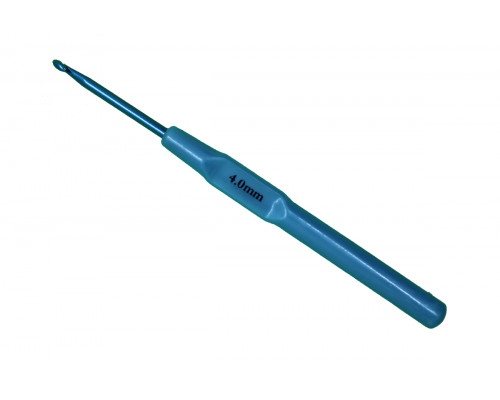 Крючок для вязания Star 4 мм с пластиковой ручкой
