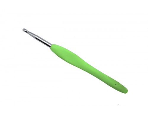 Крючок для вязания 5 мм с каучуковой ручкой