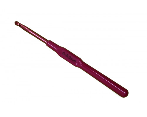 Крючок для вязания Star 5 мм с пластиковой ручкой