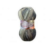Alize Burcum Gizgi 4786 серый/темно-серый/бежевый/коричневый