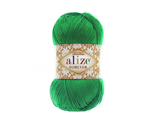 Пряжа Alize Forever – цвет 328 ярко-зеленый