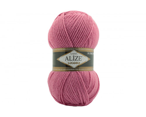 Пряжа Alize Lanagold Classic (Ализе Ланаголд Классик) – цвет 178 темно-розовый