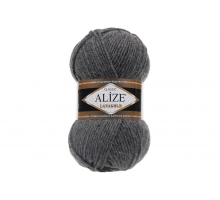 Alize Lanagold Classic 182 темно-серый меланж