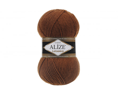 Пряжа Alize Lanagold Classic (Ализе Ланаголд Классик) – цвет 373 ириска