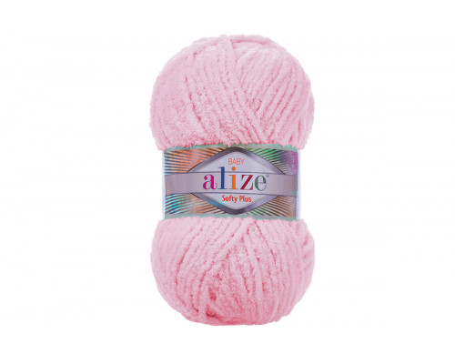 Пряжа Alize Softy Plus – цвет 185 розовый