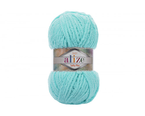 Пряжа Alize Softy Plus – цвет 263 бирюзовый