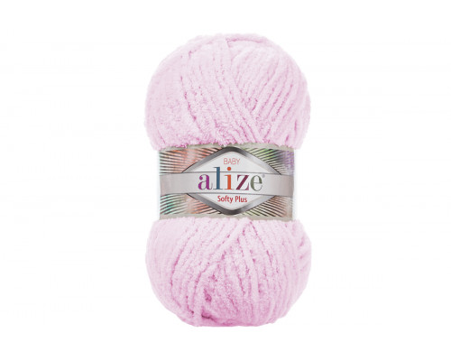 Пряжа Alize Softy Plus – цвет 31 светло-розовый