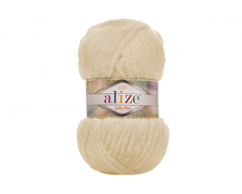 Пряжа Alize Softy Plus – цвет 310 медовый