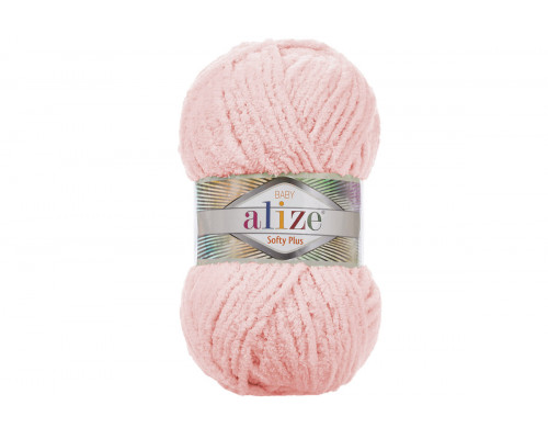 Пряжа Alize Softy Plus – цвет 340 розовая пудра