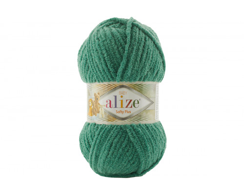 Пряжа Alize Softy Plus – цвет 532 зелёная трава