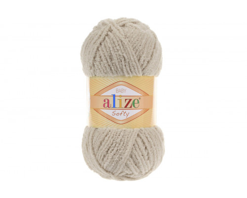 Пряжа Alize Softy – цвет 115 светло-бежевый