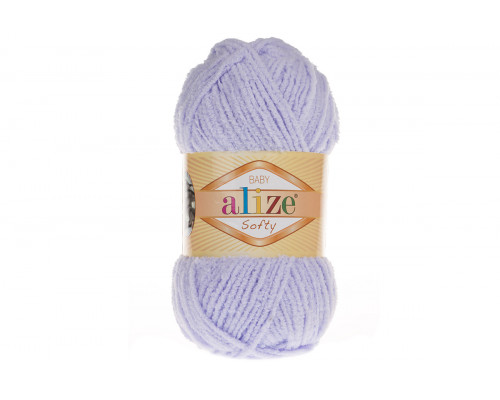 Пряжа Alize Softy – цвет 146 сиреневый