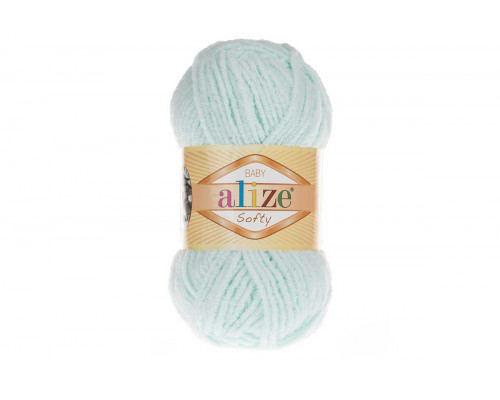Пряжа Alize Softy – цвет 15 светлая мята