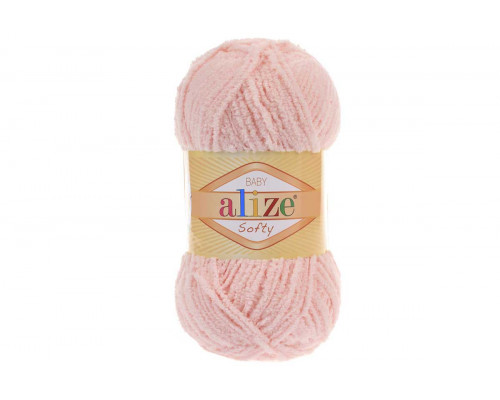 Пряжа Alize Softy – цвет 340 розовая пудра
