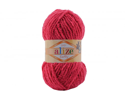 Пряжа Alize Softy – цвет 798 фуксия