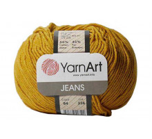 YarnArt Jeans 84 горчица