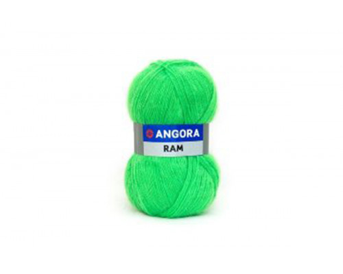 Пряжа YarnArt Angora Ram – цвет 10118 зеленый неон