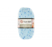 YarnArt Baby Color 265 голубой-синий