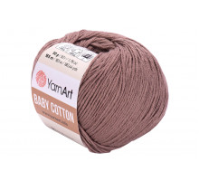YarnArt Baby Cotton 407 какао
