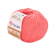 YarnArt Baby Cotton 420 коралл