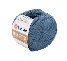 YarnArt Baby Cotton 453 серо-джинсовый