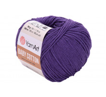 YarnArt Baby Cotton 455 фиолетовый