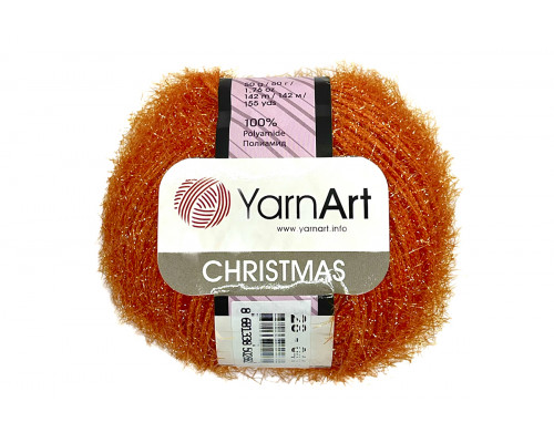 Пряжа YarnArt Christmas – цвет 28 оранжевый