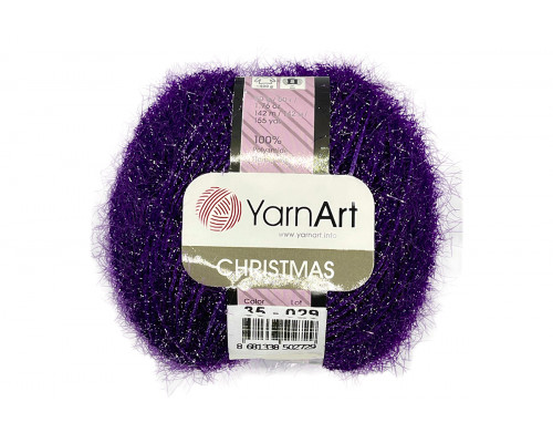 Пряжа YarnArt Christmas – цвет 35 темно-сиреневый