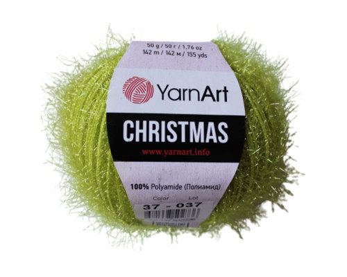 Пряжа YarnArt Christmas – цвет 37 салатовый