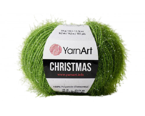 Пряжа YarnArt Christmas – цвет 43 зеленый