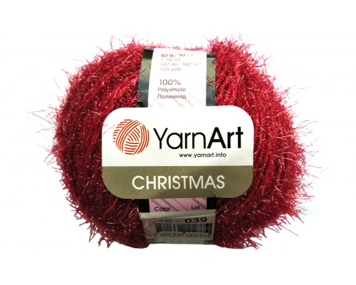 Пряжа YarnArt Christmas – цвет 46 вишня