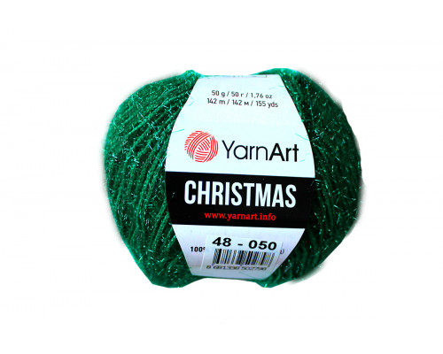 Пряжа YarnArt Christmas – цвет 48 изумруд