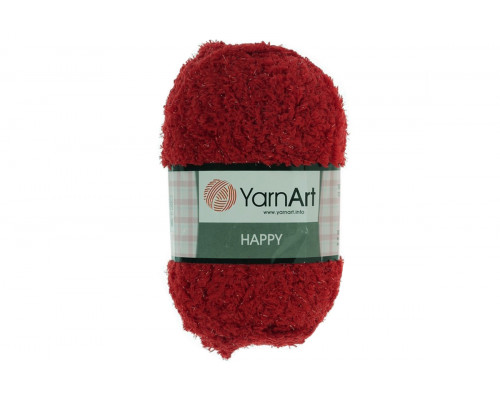 Пряжа YarnArt Happy – цвет 783 тёмно-красный