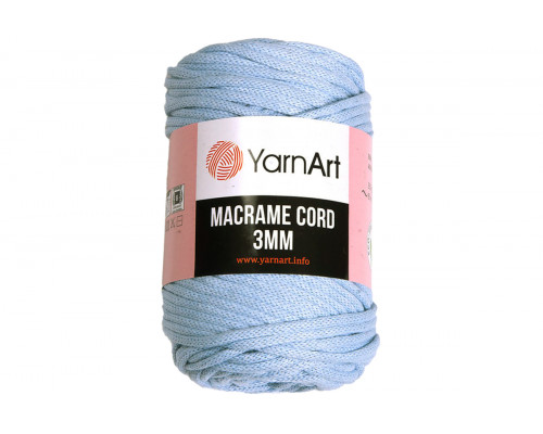 Пряжа YarnArt Macrame Cord 3 mm – цвет 760 светло-голубой