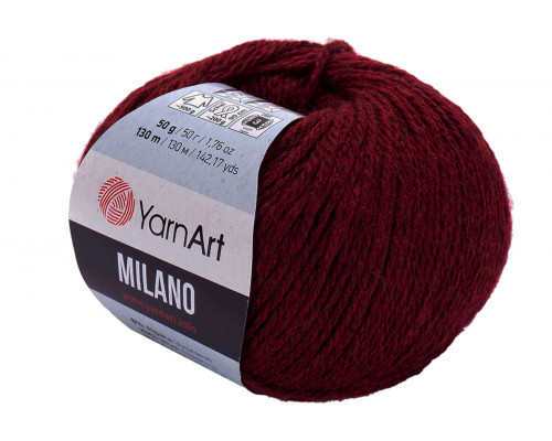 Пряжа YarnArt Milano – цвет 856 бордовый