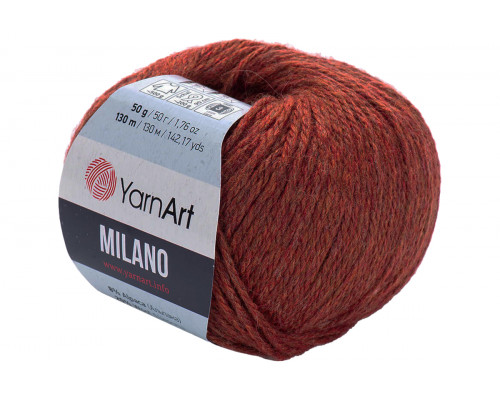 Пряжа YarnArt Milano – цвет 857 терракот