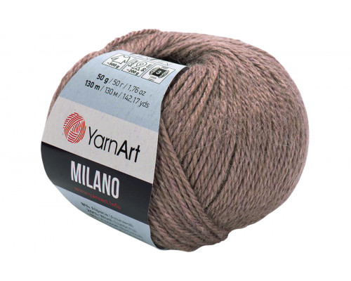 Пряжа YarnArt Milano – цвет 858 какао