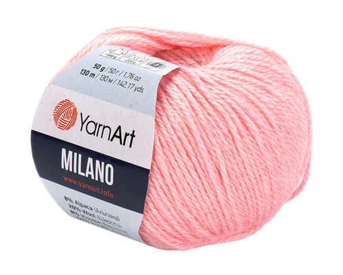 Пряжа YarnArt Milano – цвет 859 нежно-розовый