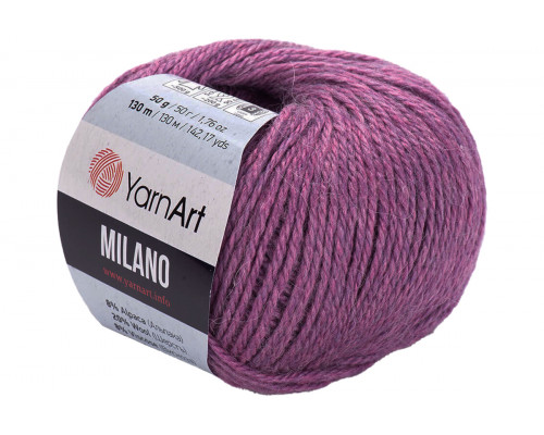 Пряжа YarnArt Milano – цвет 861 пыльная сирень