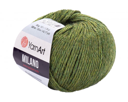 Пряжа YarnArt Milano – цвет 865 зеленый