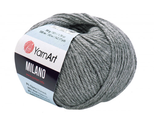 Пряжа YarnArt Milano – цвет 868 серый