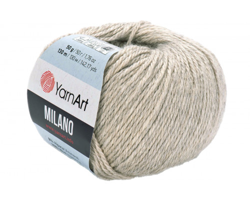 Пряжа YarnArt Milano – цвет 870 льняной
