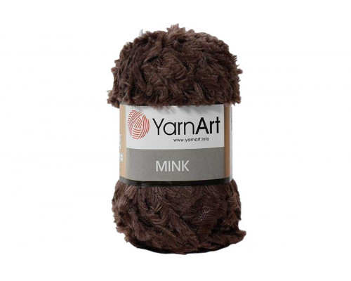 Пряжа YarnArt Mink – цвет 333 шоколад