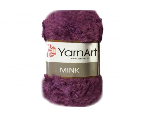 Пряжа YarnArt Mink – цвет 338 сиреневый