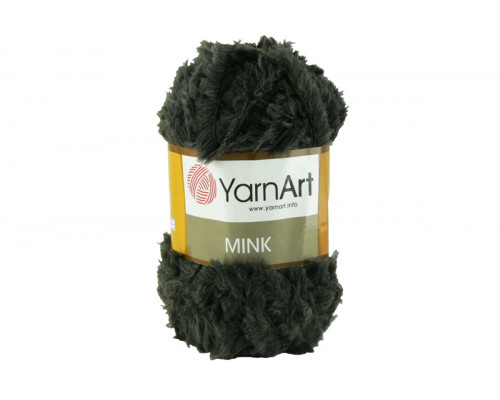 Пряжа YarnArt Mink – цвет 343 серо-зеленый